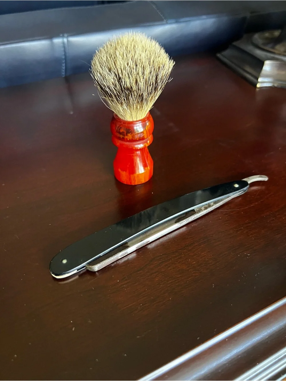 Antique Vintage Shaving Set Jones Mfg. Company